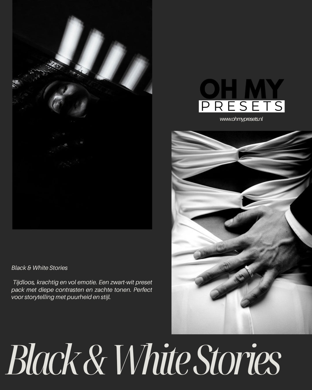 black & white stories - Oh my presets