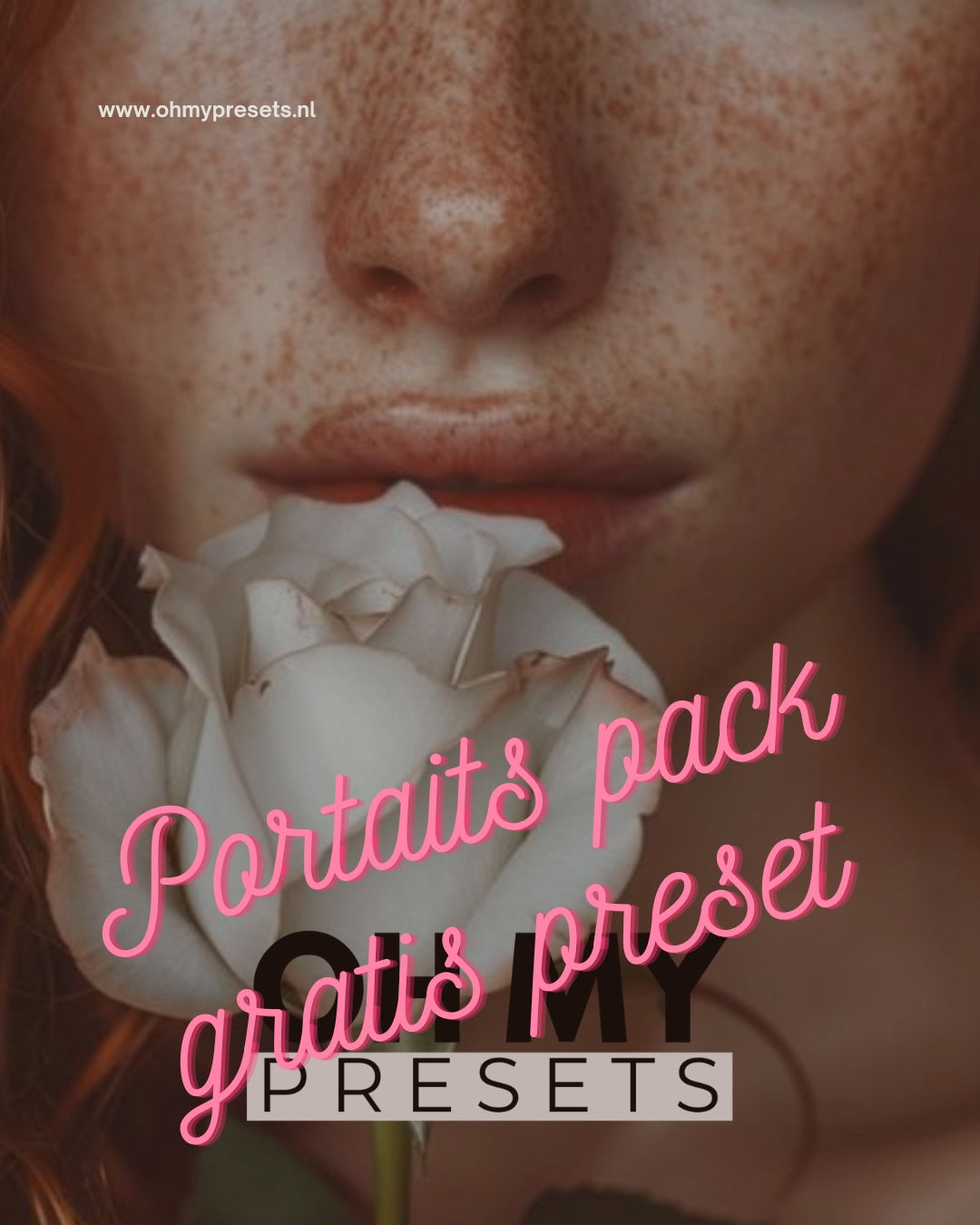 Gratis preset uit de portraits pack